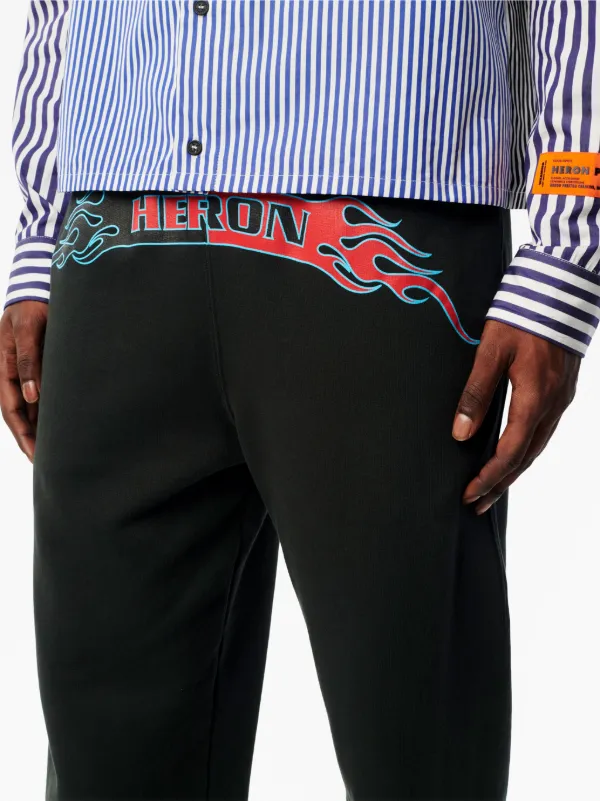 Heron Preston トラックパンツ | ブラック | FARFETCH JP