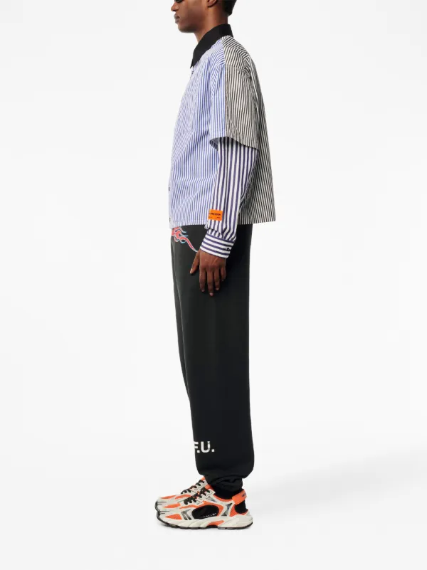 Heron Preston トラックパンツ | ブラック | FARFETCH JP