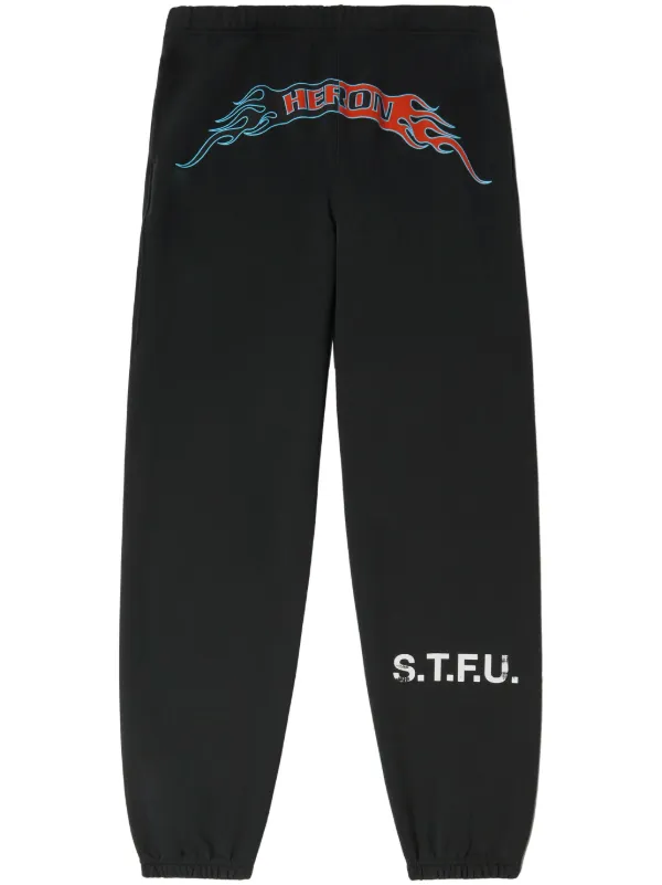 Heron Preston トラックパンツ | ブラック | FARFETCH JP