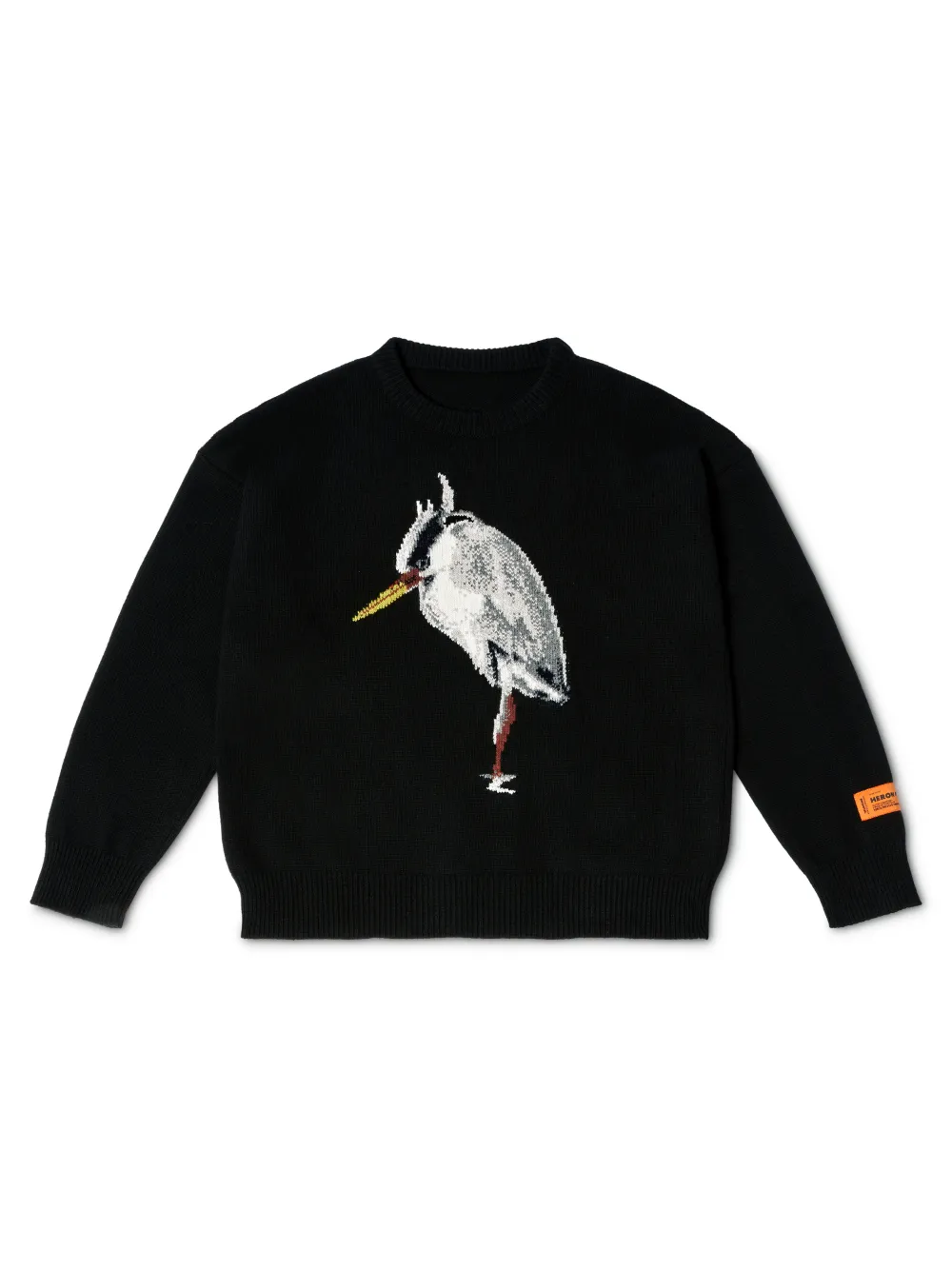 希少 HERON PRESTON BIRDS SWEATSHIRT Mサイズ