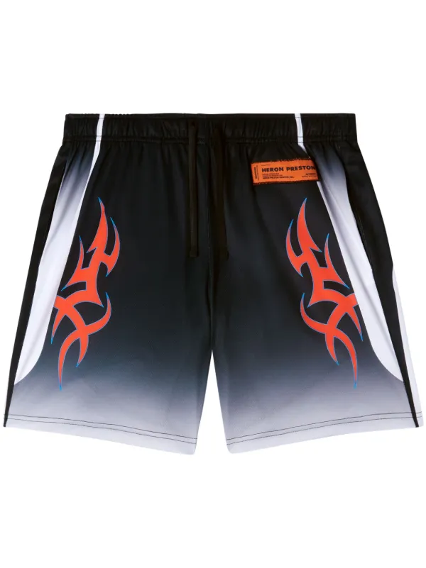 Heron Preston Short Patch Logo Farfetch