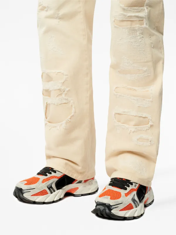 Heron Preston ダメージ ストレートジーンズ | ニュートラル