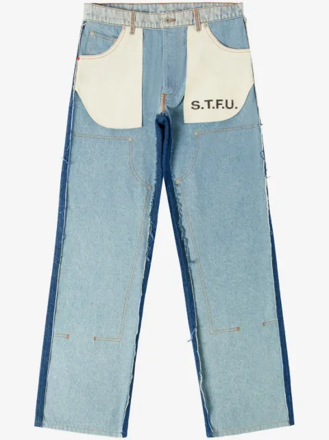 Heron Preston Jeans mit Logo-Patch