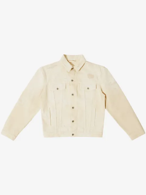 Heron Preston logo-patch cotton jacket 