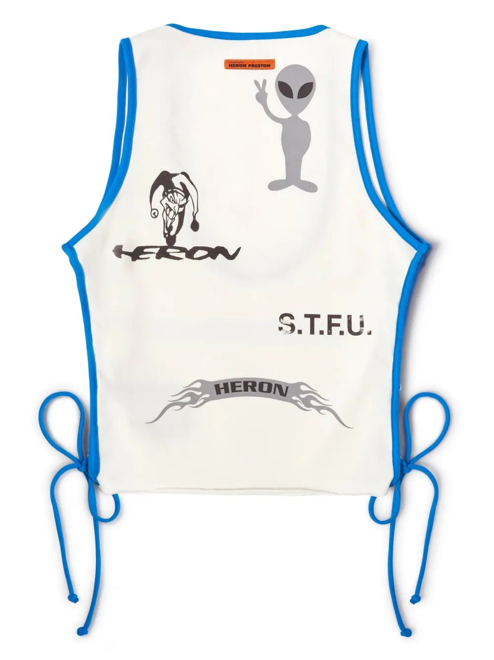 14+ Heron Preston Crop Top