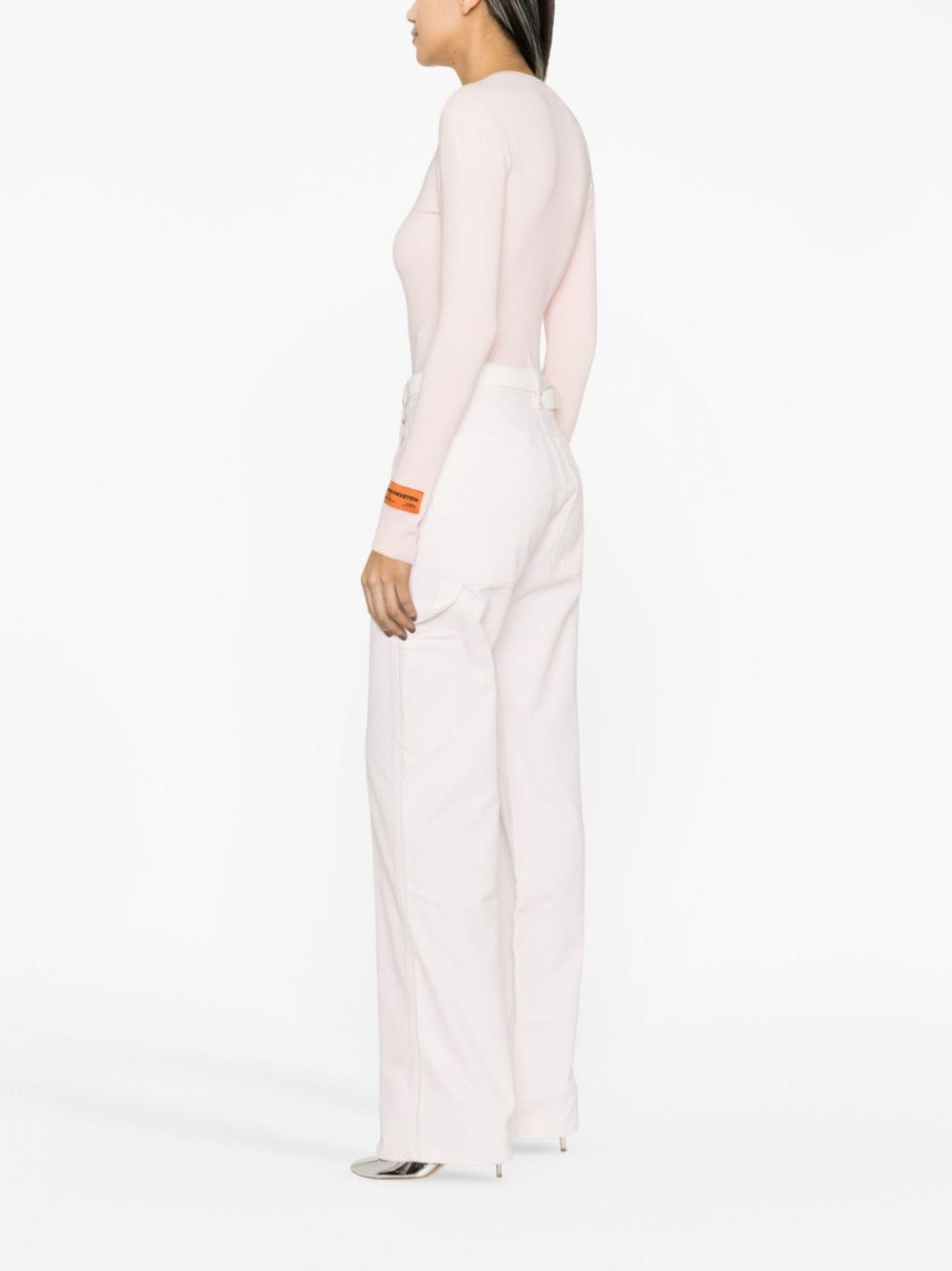 Shop Heron Preston Carpenter Straight-leg Jeans In Pink