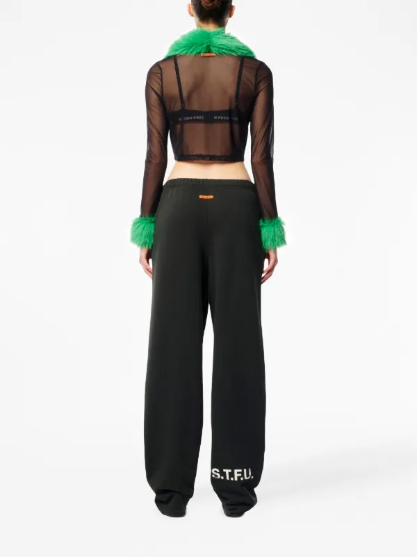 Heron Preston トラックパンツ | ブラック | FARFETCH JP