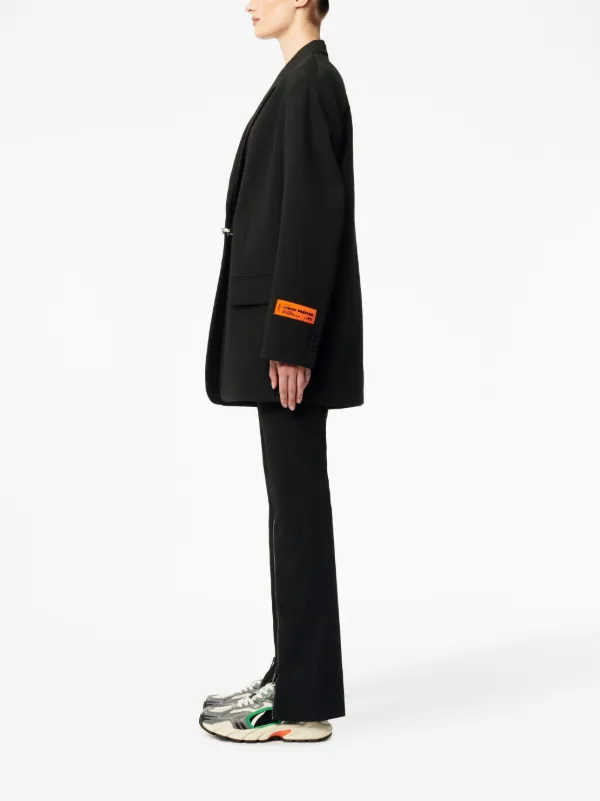 パンツ Heron Preston 'Gabardine zip' pants Heron Preston Gabardine Zip Pants Black | Wanan Luxury