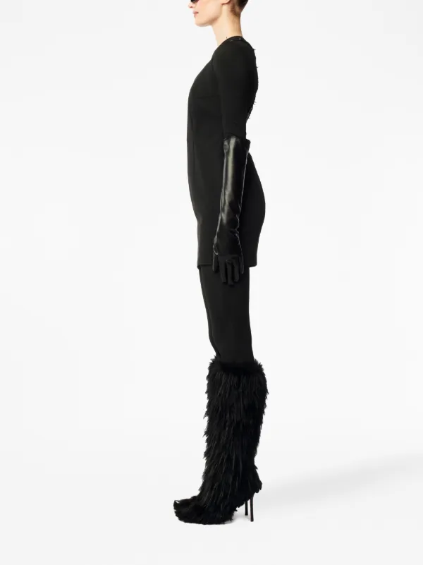 VIP【関税送料無料】希少 HERON PRESTON BLACK STRETCH DRESS HERON PRESTON Clothing for Women