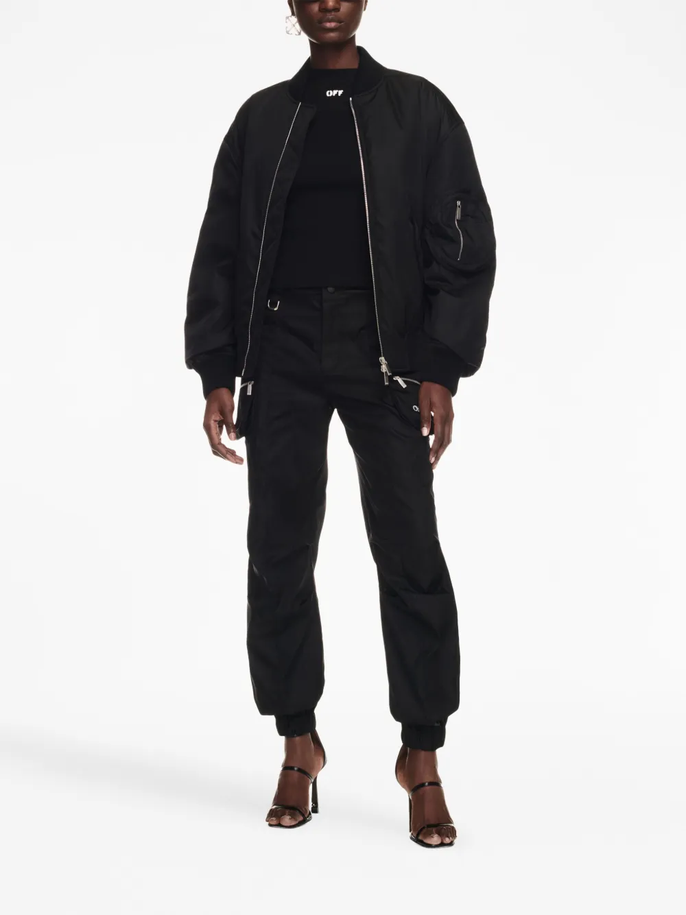 Off-White Jaqueta bomber com zíper | Jaqueta bomber | Image 2