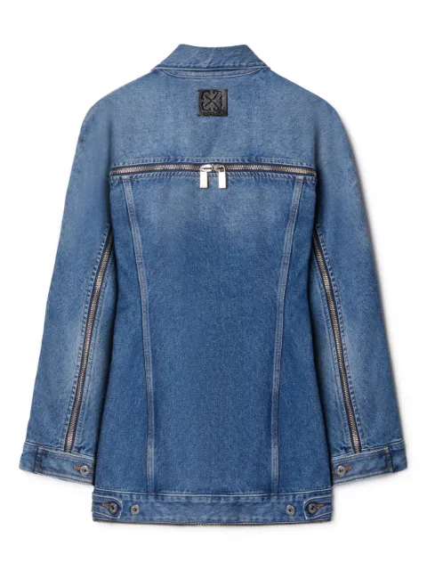 Off-White zipped denim minidress OWYM027F23DEN0014500 - 1