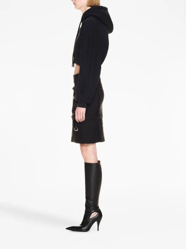 Buckle strap on sale skirt