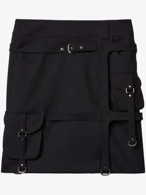 Off-White Cargo buckle-strap skirt
