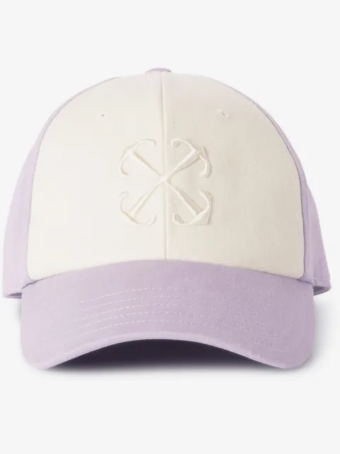 Off-White Arrow-embroidery baseball cap
