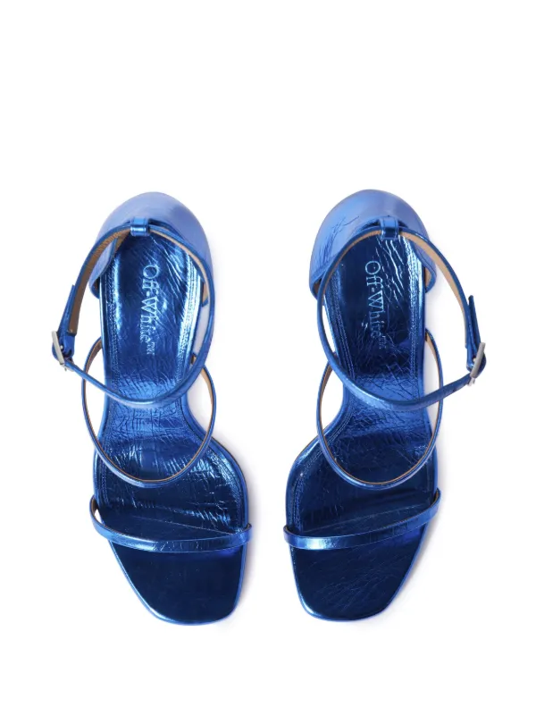 Off White Lollipop Leather Sandals Farfetch