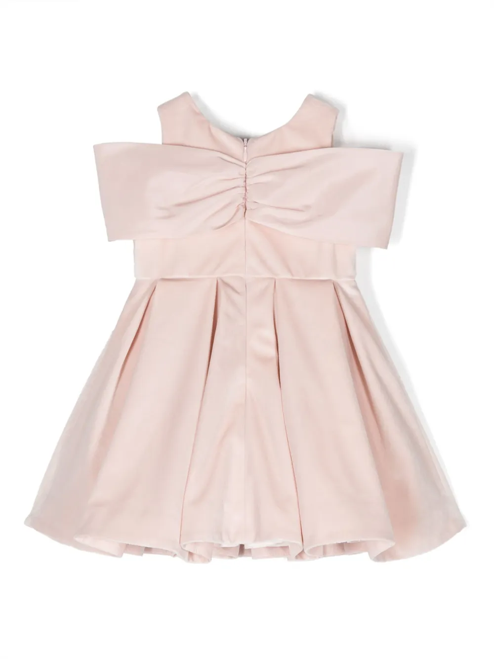 Lapin House Jurk met strikdetail - Roze