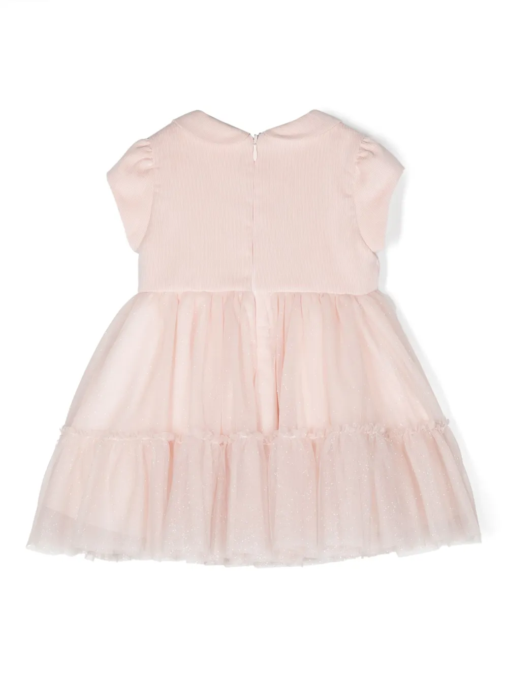 Lapin House Jurk met strikdetail - Roze