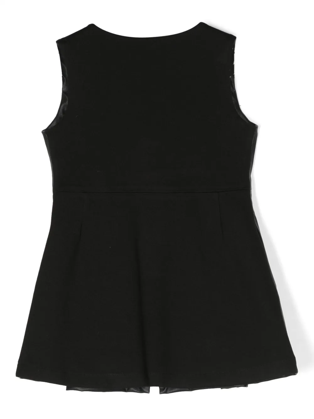 Lapin House Jurk met rits - Zwart
