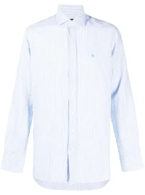 Another Aspect 1.0 ストライプ シャツ | ブルー | FARFETCH JP