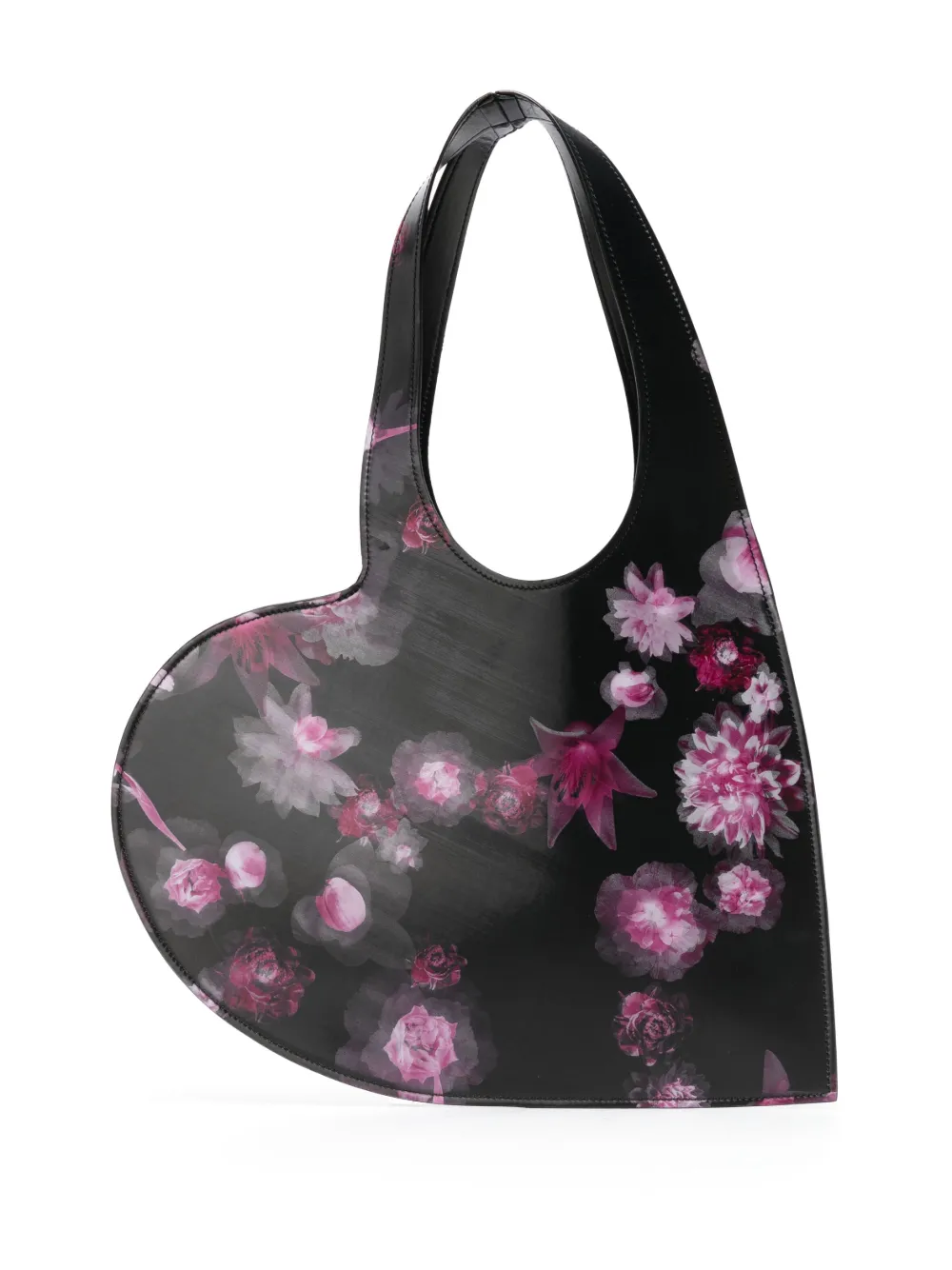 COPERNI MINI HOLOGRAPHIC HEART TOTE BAG