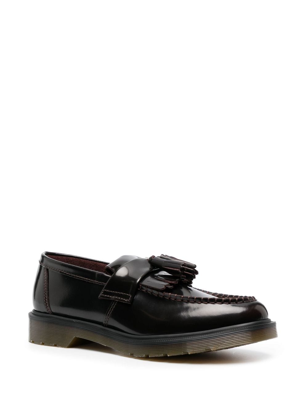 Dr. Martens Adrian leather tassel loafers - Rood