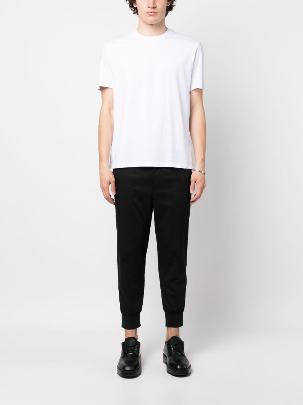 Neil Barrett basic two-piece T-shirt pack - Zwart