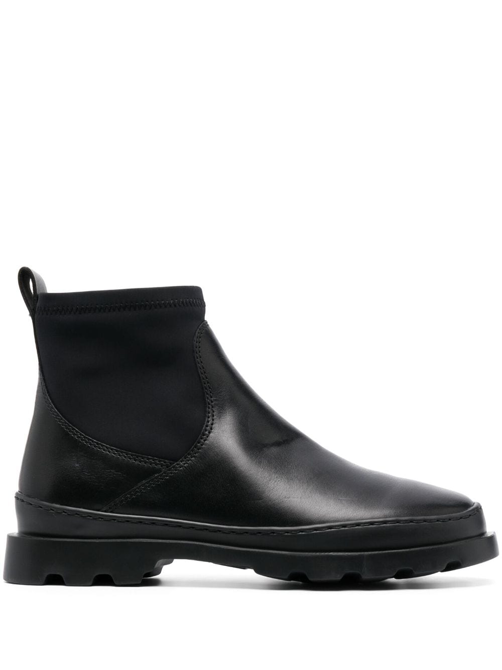 Brutus ankle-length leather boots