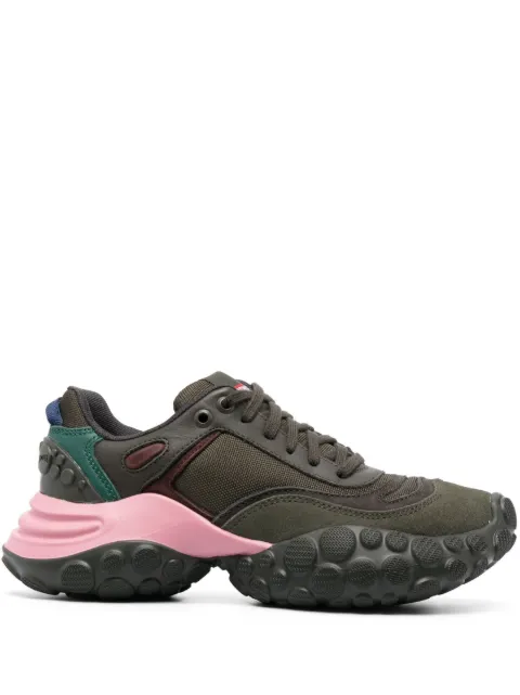 Camper colour-block panelled leather sneakers