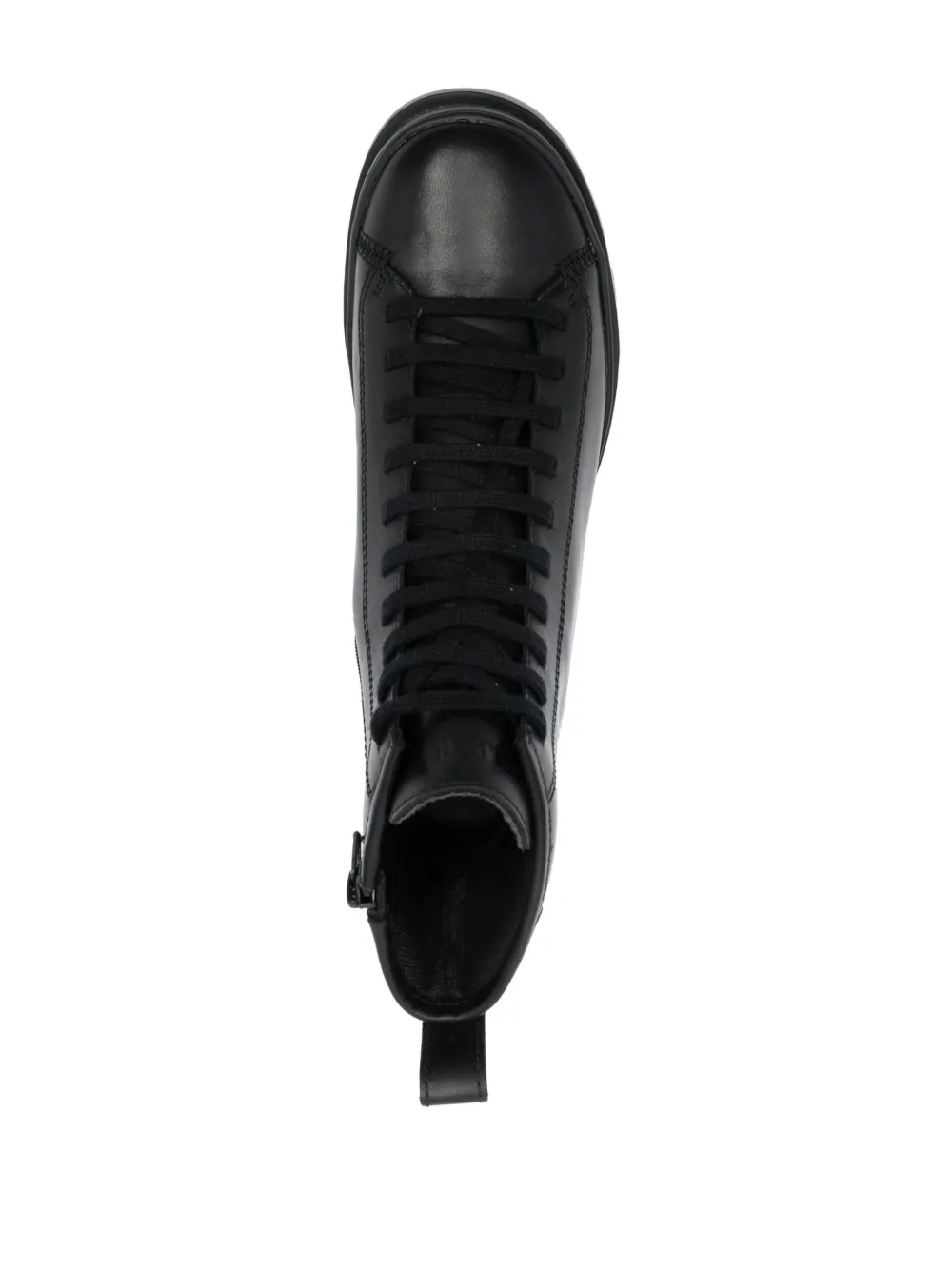 Camper Brutus Suede Lace-up Boots In Black