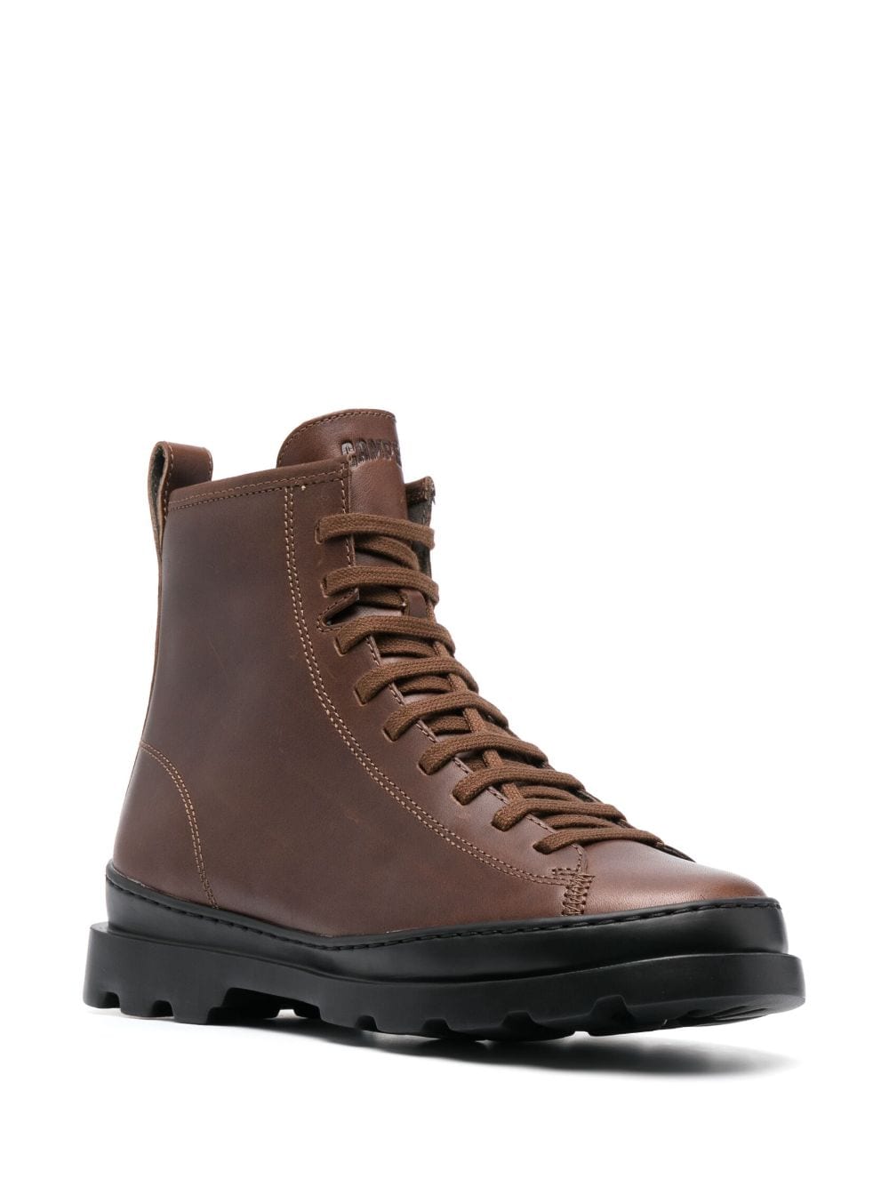 Shop Camper Brutus Lace-up Boots In Brown