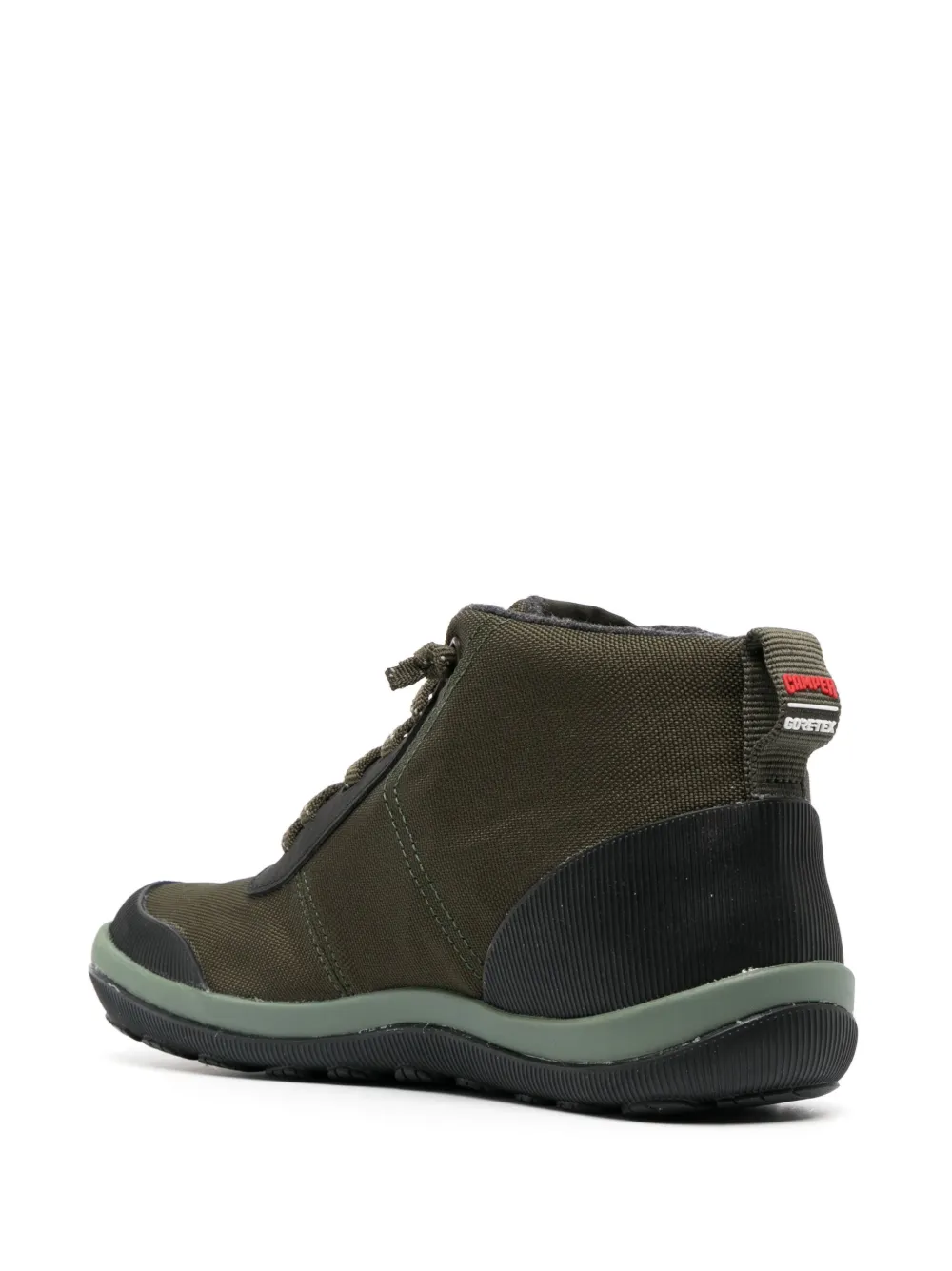 Camper Peu Pista High-top Sneakers In Green