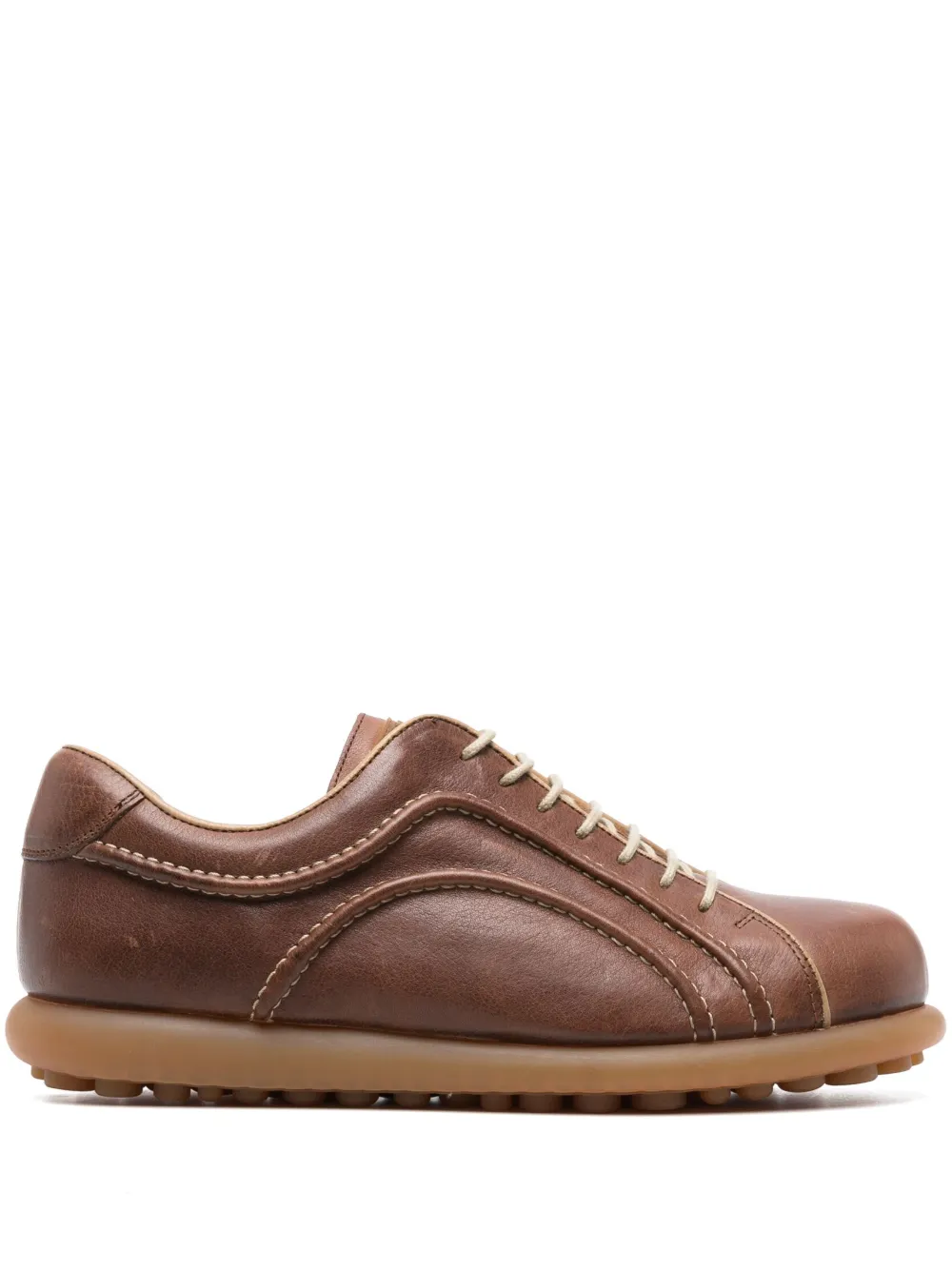 Camper Pelotas Ariel leather sneakers | Brown | Image 1