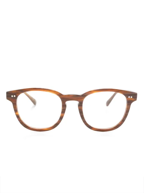 Oliver Peoples lentes con armazón redonda