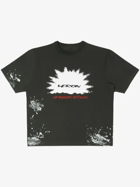 Heron Preston Museum graphic-print T-Shirt 