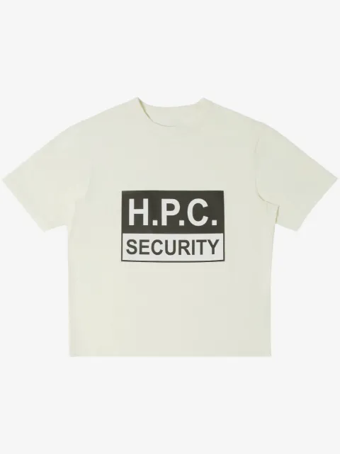 Heron Preston Security logo-print cotton T-shirt