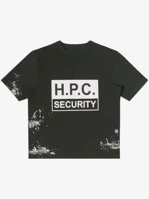 Heron Preston Security logo-print cotton T-shirt