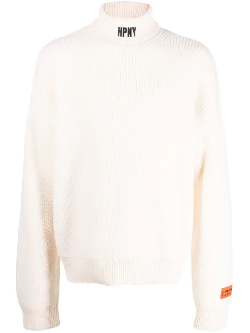 Pull HPNY en laine à col roulé - Heron Preston - Modalova