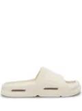 Heron Preston Eco Moulded logo-embossed slides - White