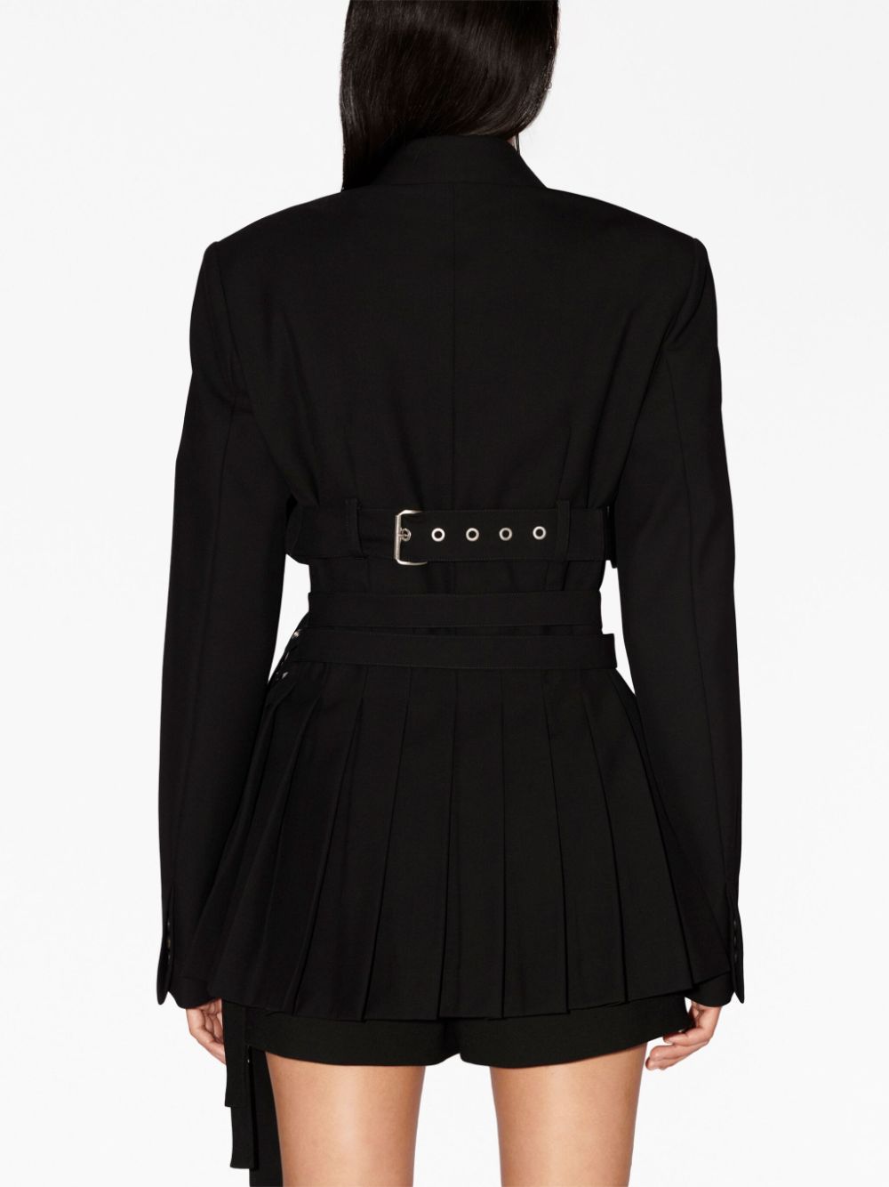 Shop Ambush Harness Blazer Minidress In Black