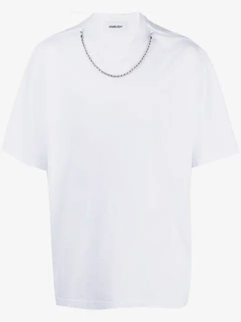 AMBUSH Ballchain cotton T-shirt