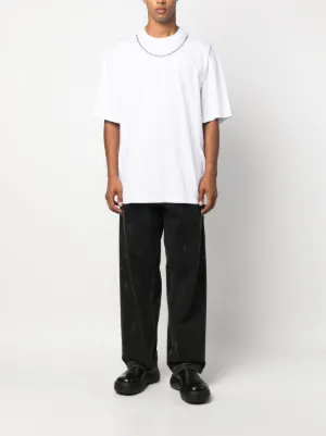 Tシャツ・カットソー AMBUSH FW23 'Ballchain' T-shirt (BMAB026F23JER0014646 4646) AMBUSH FW23 'Ballchain' T-shirt (BMAB026F23JER0014646 4646