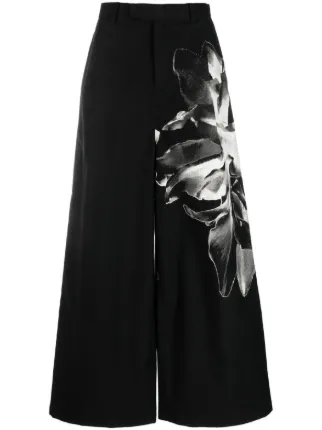 Taakk floral-print wide-leg Trousers - Farfetch