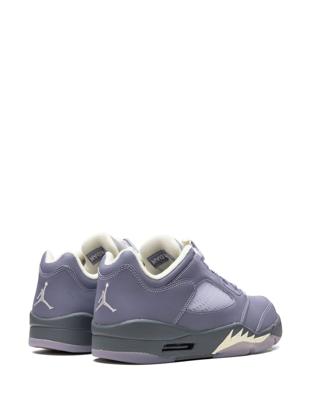 Shop Jordan Air  5 Low "indigo Haze" Sneakers In Grey