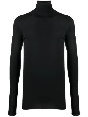 Homme Plissé Issey Miyake ロングスリーブ トップ | ブラック