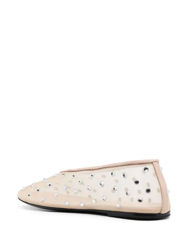 【関税込み】KHAITE ベージュ The Marcy バレエシューズ KHAITE The Marcy パンプス | ニュートラル | FARFETCH JP