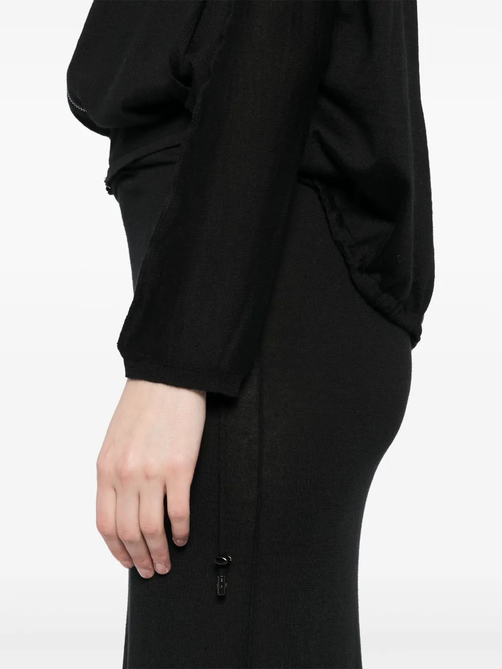 TOM FORD Jurk met capuchon Zwart