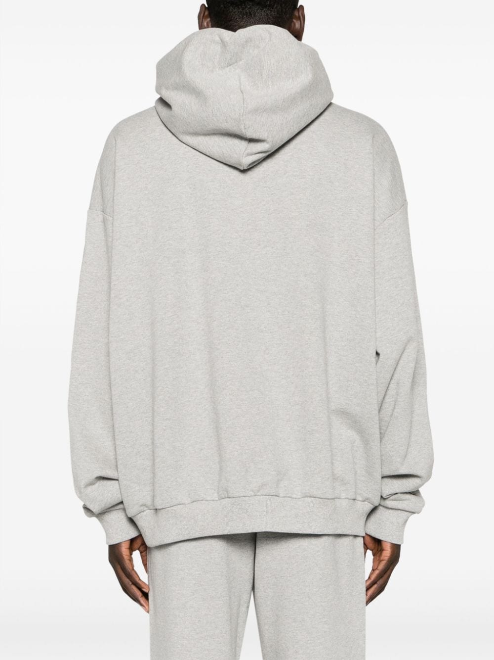 Shop Monochrome Logo-print Hoodie In Grey