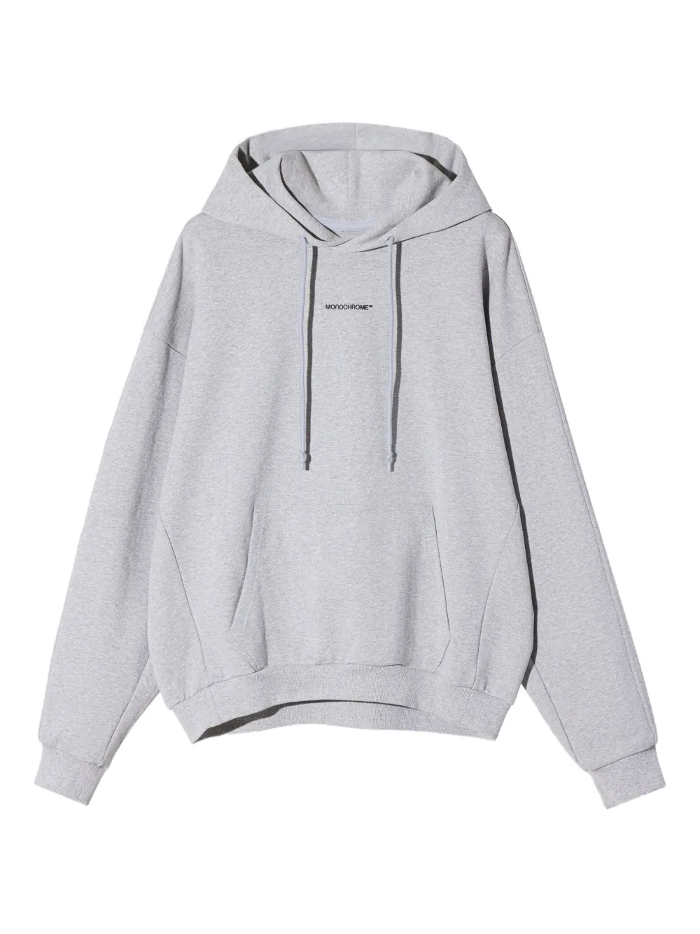 MONOCHROME logo-print hoodie | Grey | Image 1