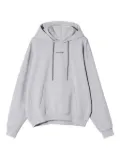 MONOCHROME logo-print hoodie - Grey