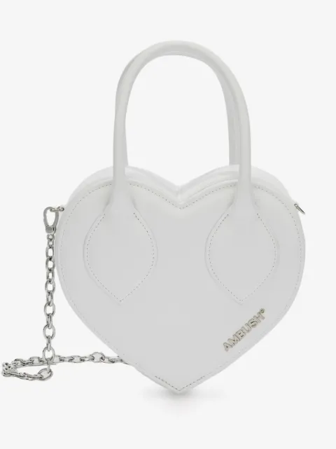 AMBUSH Heart Handle leather shoulder bag